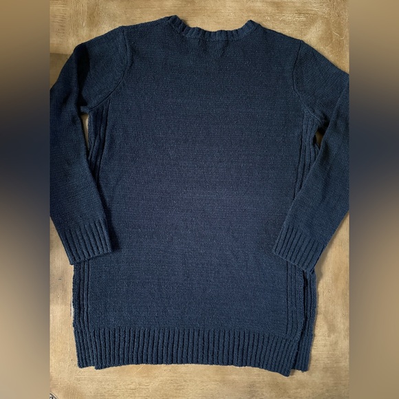 Lush Navy Sweater size L - Picture 3 of 5